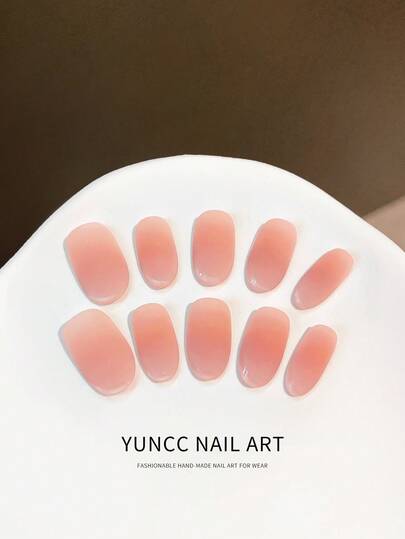 10 móng tay giả thủ công, móng dán, kiểu Maoyan, quà tặng ngày Valentine, móng tay mùa xuân và mùa hè, móng tròn, móng mùa xuân, móng dán, móng dán ngắn, móng giả, móng ngắn, móng dán acrylic, móng dán thủ công, có thể tháo rời và tái sử dụng.