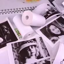 20 rollos de papel térmico para cámara infantil, papel de repuesto para cámara infantil, rollo de papel para cámara infantil, papel para cámara infantil, papel sin tinta - fácil de reemplazar - 20Pcs - Ver 3