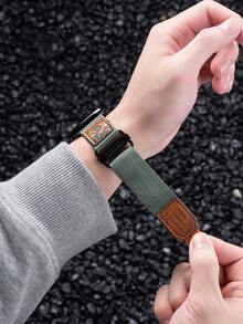 1条透气尼龙表带，带表扣，适用于 42mm、44mm、45mm、46mm、49mm，耐用运动智能手表替换表带，兼容Ultra2、Ultra SE2、SE 11、10、9、8、7、6、5、4、3、2、1系列 - 常規款 - 查看 16