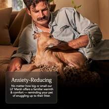 UnHide Lil' Pet Marsh - Manta de piel sintética para mascotas extra suave ligera lavable comodidad y protección para sofá caja o cama leopardo - Leopardo - Ver 3