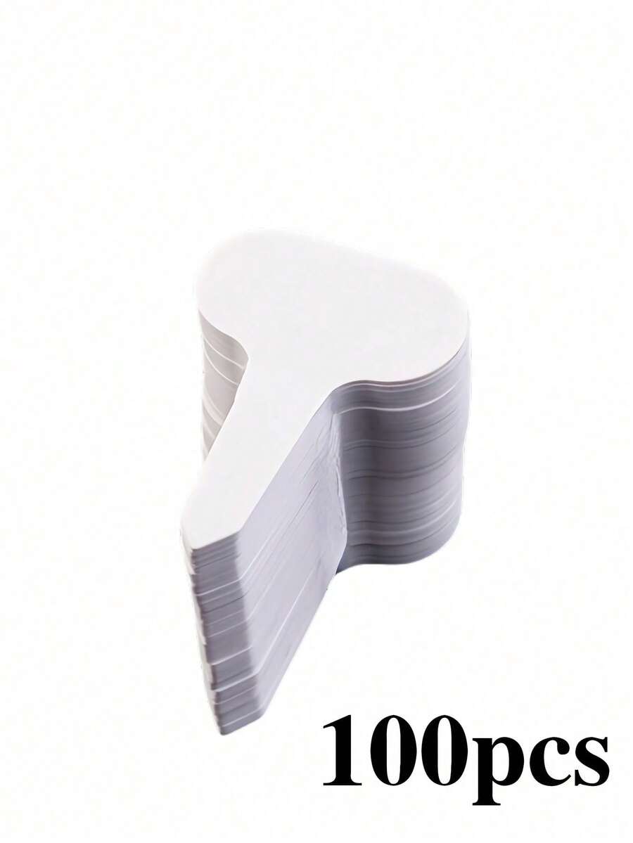 100pcs Reusable T-Shape Garden Tags - Durable Waterproof Plastic Plant Labels, Suitable For Outdoor & Indoor Garden, Nursery, Farm - Easy To Write, Weather Resistant - Label tanaman - View 1