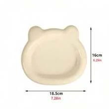 可爱高品质防溢宠物食品水碗，大直径宠物喂食碗 - 多色 - 查看 3