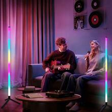 Đèn sàn góc LED thông minh dùng nguồn USB, đèn tạo không khí RGB, đèn đứng nhiều màu cho phòng khiêu vũ, phòng trò chơi, tiệc tại nhà, trang trí ngày lễ, trang trí phòng khách & phòng ngủ, tạo không khí chơi game - Nhiều màu - Xem 3