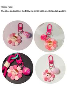 Cordon de téléphone pendentif tournesol, sangle de poignet tressée réglable, anneau de doigt et cordon de téléphone double usage, sangle de main anti-perte pour l'extérieur et les voyages, nouveau - Multicolore - Voir 11