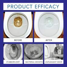 Toilet Foam Cleaner, Removes Odor, Stains And Dirt From Toilet, Home Cleaning - Liquid - View 6