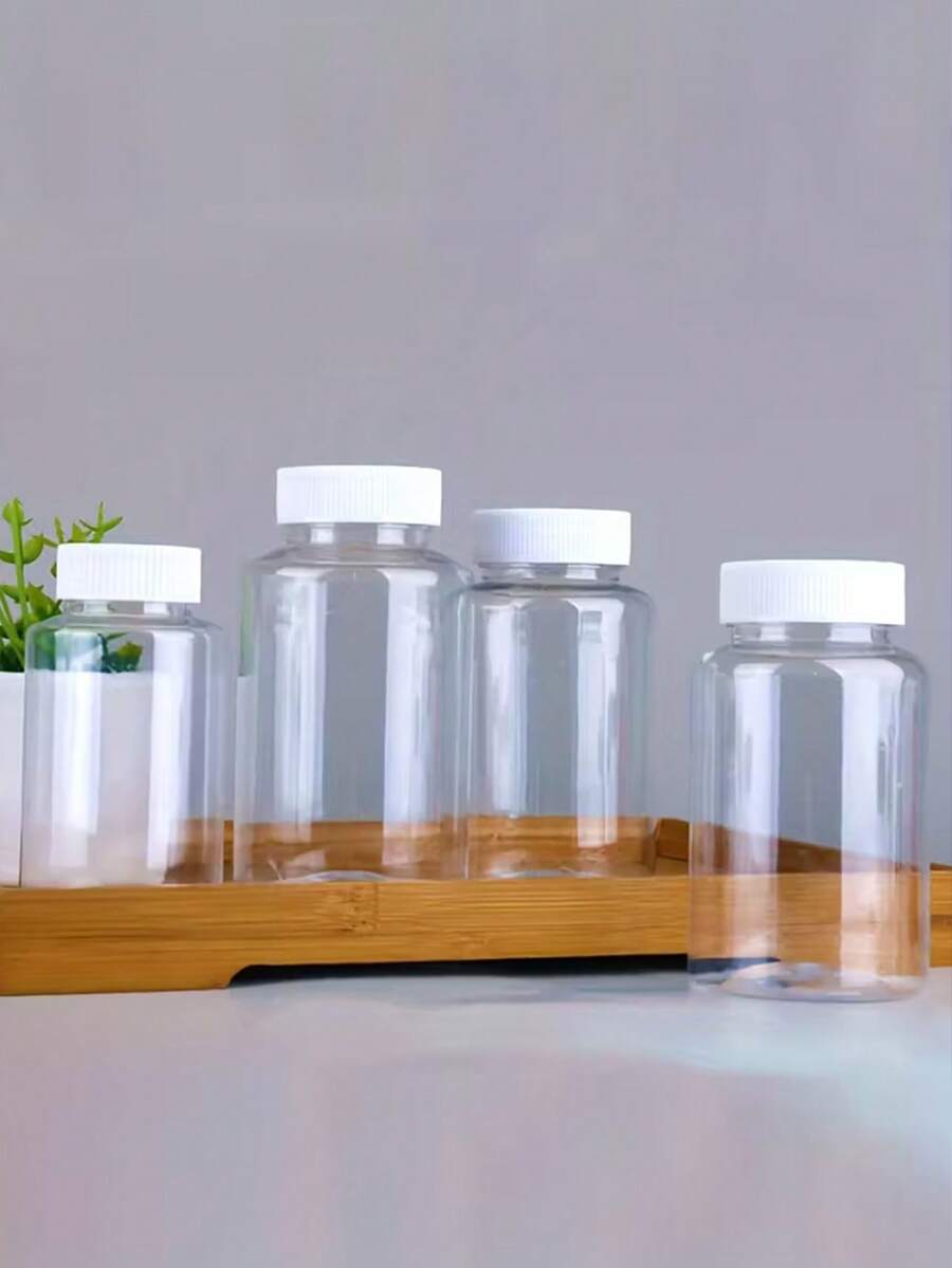 Transparent Plastic Essential Oil Bottle With Wide Cap, Suitable For Travel And Various Liquids - View 1