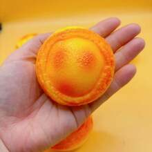 1个挤压式减压蛋挞玩具，新奇液体蛋挞挤压玩具，用于缓解压力 - 彩色 - 查看 8