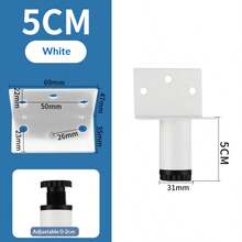 4 chân bàn ghế điều chỉnh được, chịu lực cao, phù hợp cho ghế sofa, giường, tủ TV, bàn cà phê - Chân có thể thay thế và điều chỉnh độ cao. - A - Xem 21