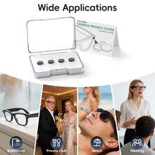 LED Light Cover For Smart Glasses Adjustable Light Blocker Compatible With Way-Farer Skyler Headliner - View 8