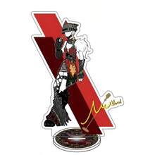 Game The Freak 马戏团小丑皮埃罗亚克力立牌 15cm Cosplay 帅气小丑桌面摆件 动漫迷收藏礼物 - 彩色 - 查看 4