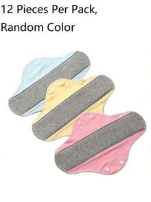 3/6pcs Reusable Waterproof Leakproof Sanitary Pads - Fashionable Graphene Sterile Liners, High-Quality Protection - Multicolor - View 10