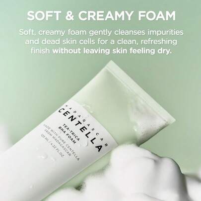 SKIN1004 Madagascar Centella Tea-trica BHA Foam 125ML - Mousse nettoyante