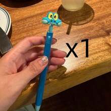 1pc/2pcs/3pcs/4pcs/5pcs/10pcs Zootopia Themed Ballpoint Pens, Push-Button Pen, Student Stationery, Gazelle & Snake Shaped Ballpoint Pen - Gary - View 7
