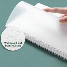 Ultra far A5透明封面螺旋装订笔记本，硬面，60页，横格内页，（15x21厘米） - A5線圈本 60頁橫線 一本裝 - 查看 7