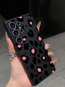 1pc Fashionable Leopard Pattern Anti-Drop Anti-Slip Black Phone Case Protective Cover Compatible For IPhone 17/16/15/14/13/12/11/Plus/Pro/Pro Max/17 Air And Galaxy S26/S25/S24 Plus/S23/S22/S21 Ultra And Galaxy A Series , Honor, , Galaxy, Waterproof Shockproof Scratch Resistant - Nhiều màu 3 - Xem 4