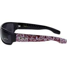 Mad Dog Hardcore Gangster Narrow Rectangular Sunglasses,41957581 - White - View 2