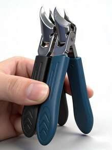 Heavy Duty Stainless Steel Nail Clippers, Thick Nail & Ingrown Nail Trimmer With Non-Slip Handle, Durable Nail Care Tool For Adults And Elderly, Nail Groove Cleaner, Daily Foot And Hand Care - Multicolor - View 10