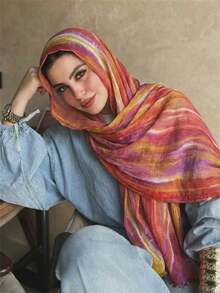 Women Hijab - Gradient - View 24