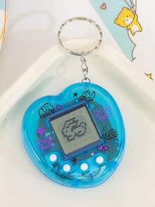 Interactive Electronic Pet Machine, A Mini Handheld Game Machine, Which Can Bring Hours Of Fun, Relive Nostalgia With This Retro Electronic Digital Pet Key Chain Game - Multicolor - View 23