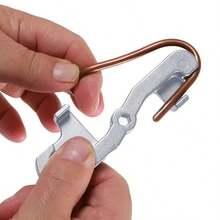 New Tube Bending Tool Brake Tube Bending Tool Brake Fluid Line Bending Tool Sturdy Metal, Convenient, 2 Bending Options - A - View 9