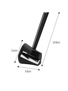 1 cái Máy thái xoắn ốc sáng tạo bằng thép không gỉ, Máy cắt rau củ, Máy cắt trang trí dưa chuột cà rốt - màu đen - Xem 11