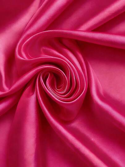 1pc Satin-Faced Fabric, Suitable For Bridal Gown, Sleepwear, Home Decor, DIY Tablecloth, Backdrop Fabric