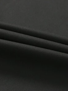 Men's Casual Fashionable Autumn/Winter Outdoor Sports Hiking Minimalist Pants And Jacket Set - Black - View 8