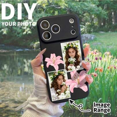 Personalized Couple's Name Signature Custom TPU Phone Case, Compatible With IPhone 11 16 15 14 13 12 17 Pro Max Plus 17Air 16e, DIY Full Coverage Protective Case; Latest 2025 Hot-Selling Silicone Phone Case For Samsung Galaxy S25, S24, S24Plus/S24+, 13 Pro/13 Pro Max/14/14 Pro/14 Pro Max/15/15 Pro/15 Pro Max/16/16 Pro/16 Pro Max, Honor 400/400 Pro/400 Lite, With Grip And Matching Lanyard, Military-Grade Shockproof Protection