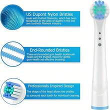 16/12/4pcs Professional Toothbrush Replacement Heads, Suitable For Models Including Pro 1000, 500, 1500, 100, 7500, DB4010, 360, 400, 8000, 7000, 3000, 6000, 300, 9600, 2000 And 4000. - Multicolor - View 4