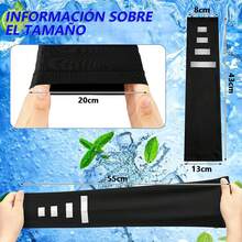 Mangas de Protección UV, 6 Par Mangas para Brazos, Mangas de Brazo Seda de Hielo, Manga Protectora para Brazo para Hombres y Mujeres, para Golf,Ciclismo,Correr,Conducir,Pescar,Aire libre" - 3 colores - Ver 4