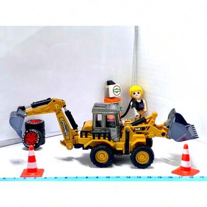 Miniatura Trator Escavadeira Empilhadeira guindaste 1/50 Veículos de Construção Civil