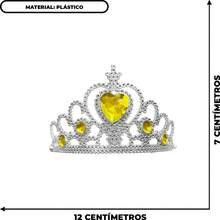 Fantasia Princesa Infantil pra Menina Vestido de Luxo Capa Tiara Luva E Varinha Magica Festa Carnaval - Lilás - Visão 4