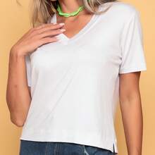 Women T-Shirts - 白色 - 查看 8