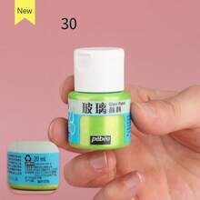 1支3D金属玻璃彩绘马克笔，1毫米笔尖，20毫升容量，适用于DIY绘画、纺织品、陶瓷、金属、亚克力等材质。另附1瓶20毫升玻璃颜料，DIY防水免烤手绘颜料。玻璃颜料有两种包装可选：管装和瓶装，具体取决于使用场景。 - 單件 - 查看 25