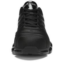 Sporty    Lace Up  Grommet Eyelet - Black - View 5