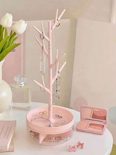 1 Giá Trưng Bày Trang Sức Thanh Lịch, Thích Hợp Để Trưng Bày Dây Chuyền, Vòng Tay, Hoa Tai và Nhẫn, Tuyệt Vời Để Làm Quà Tặng Cho Mùa tựu Trường, Kỳ Nghỉ Lễ, Giáng Sinh, Lễ Tạ Ơn, Năm Mới và Ngày Valentine, Giúp Sắp Xếp Phụ Kiện Của Bạn Một Cách Thời Trang Và Hấp Dẫn, Lý Tưởng Cho Trang Trí Nhà Cửa Và Những Người Yêu Thích Thời Trang.