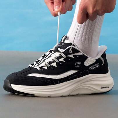 Skechers 232642 Casual Lightweight Rebound Running Shoes For Men, Suitable For Exercise And Travel