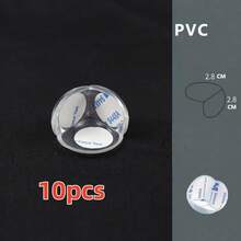 10/20 pièces Protège-coins en silicone pour meubles, design transparent et doux pour protéger les coins et les bords des meubles contre les dommages - C-Transparent - Voir 8