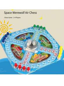 Juego de mesa Damas, Tablero de Rayuela, Juguetes de juego interactivos - Multicolor - Ver 5