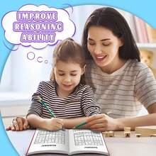 Sudoku Workbook: Relieve Stress, Improve Focus - A Gentle Brain Exercise That Transforms Leisure Time Into Productive Use - Sudoku Book - View 8