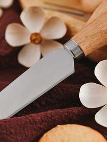 4-Piece Personalized Charcuterie Cheese Knife Set, Engraved Cheese Utensil Set, Gift For Mom, Housewarming Party, Cheese Spreader, Customized Wedding - Cheese Knife - View 6