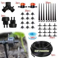 Garden Drip Irrigation System, Including Pipes And Accessories - Suitable For Greenhouses And Lawns, With Adjustable Drip Irrigation Kit - Irrigation Kit - View 9