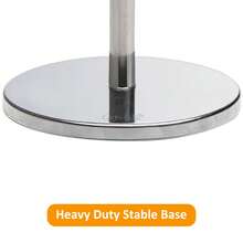 Crystals 2-In-1 Free-Standing Toilet Paper Holder With Storage Rack – Bathroom Floor Stand - Silver - View 5