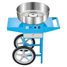 Macchina per zucchero filato - Mit Wagen, Blau - Visualizzare 8