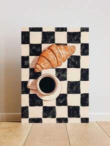 Decorative Plaque/Picture For Coffee, Kitchen, Coffee Corner, Vintage Style - Option 8 - View 2