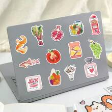 50 pegatinas de arte con estilo mediterráneo vintage - diseños coloridos de comida y estilo de vida para laptop, equipaje, monopatín, decoración de guitarra, decoración de laptop, diseños coloridos, pegatinas de arte, pegatinas lindas, cocina, decoración de refrigerador, suministros de scrapbooking, papelería, pegatinas divertidas, Kindle - 1 Set - Ver 8