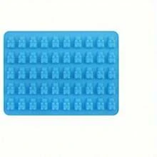 50pcs Mini Silicone Gummy Bear Mold - Multicolor - View 10