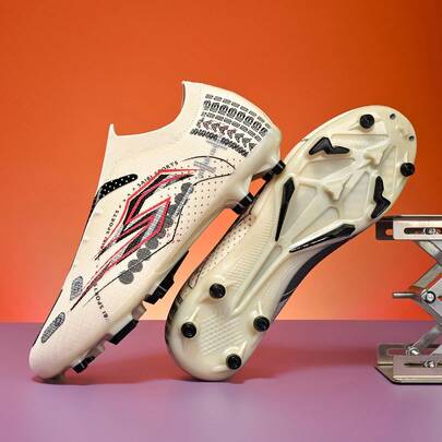 SAIBI Men's Football Shoes, Women's Football Shoes, Low-Top Outdoor Sports Shoes, Professional AG/FG Cleats, Youth Football Training Shoes, Suitable For Both Men And Women