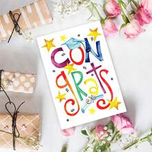 1pc Creative Design Funny Graduation Card - Perfect Gift For Friends And Family, Suitable For Small Business Use - Sets - View 2