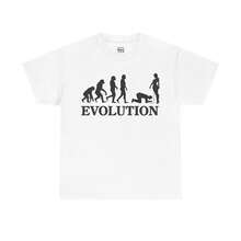 [100% Cotton] VPRNT Evolution Simp Shirt - Humorous Graphic Tees, Vintage Retro Casual T-Shirts, Cozy Summer & Fall & Winter Styles Short Sleeve Tops - 白色 - View 1